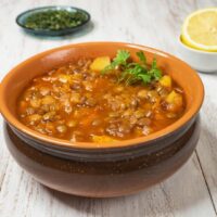 SOUPE DE LENTILLES CORAIL ET CAROTTE