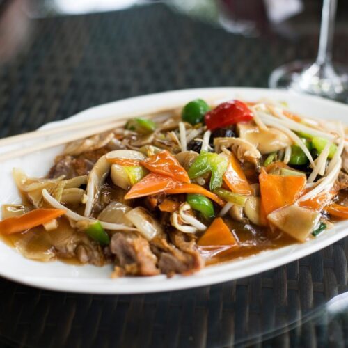 CHOP SUEY POULET